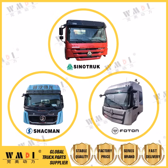 Original Chinese Brand Sinotruk Cabin Spare Parts Sinotruk HOWO A7 Cabin